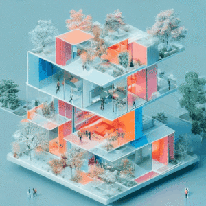 Blending Isometric Models with AI-Driven Design