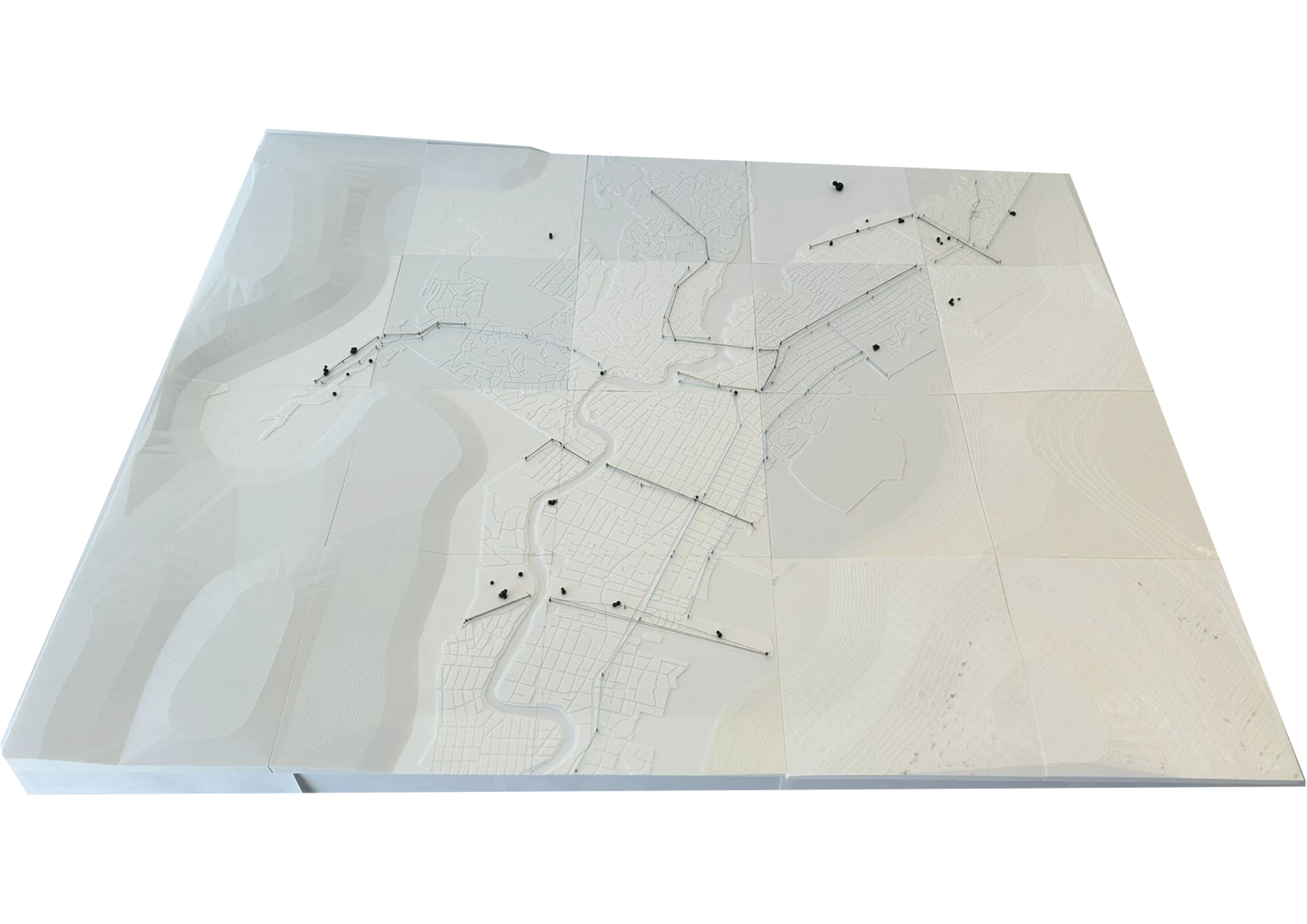 Elaboración propia. Maqueta impresa en 3D.