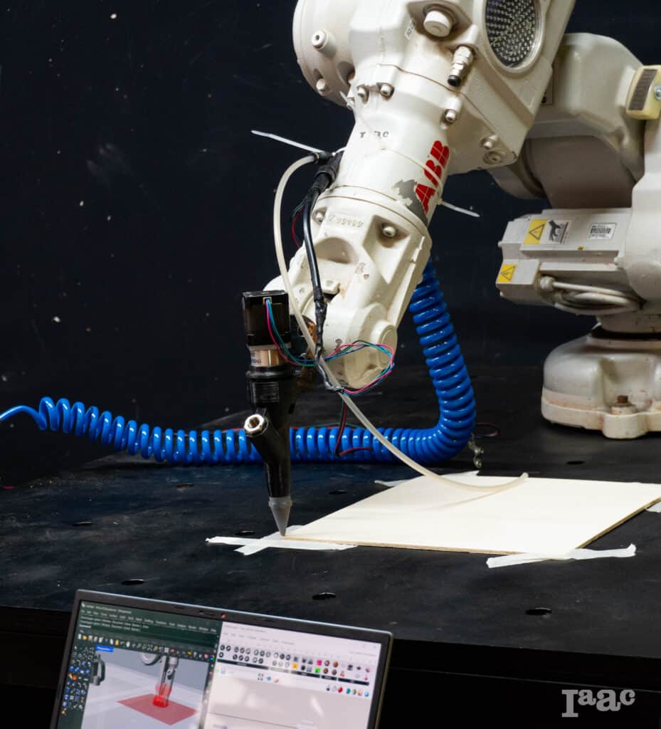 Showing the base plane calibration 