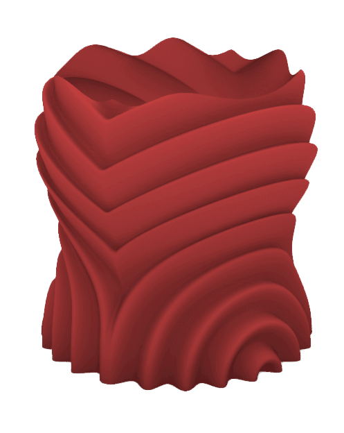 Prospective view of the surface