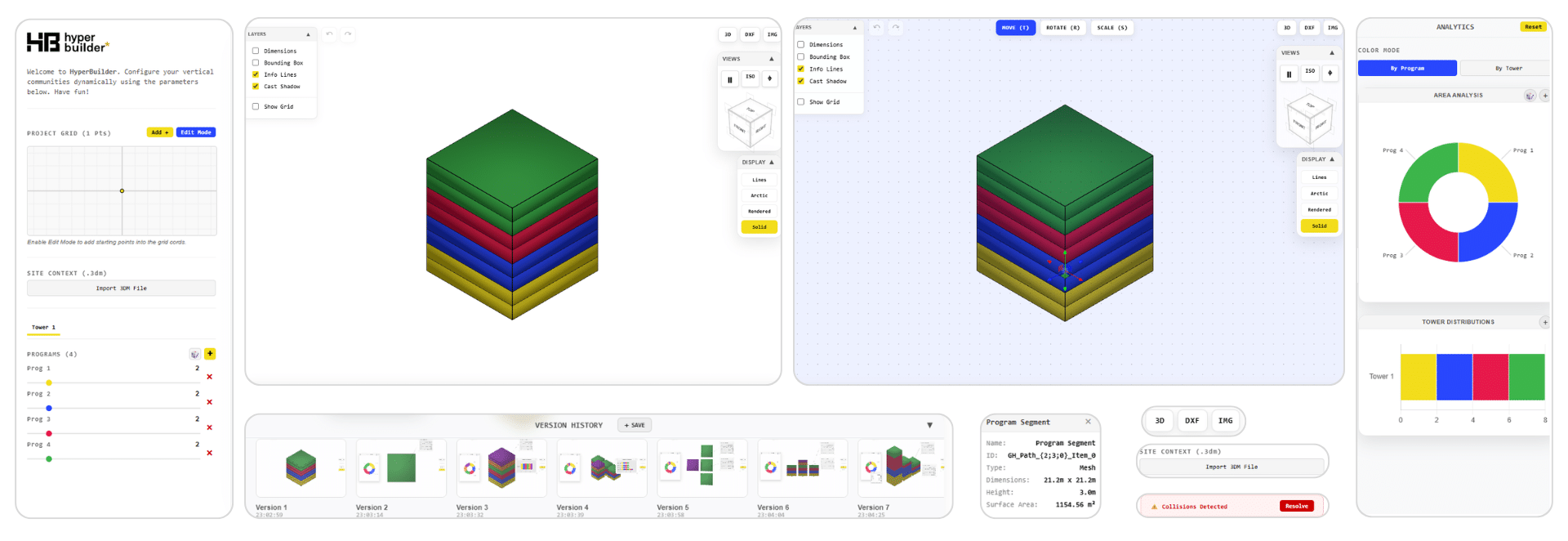 Key components of the Web App.